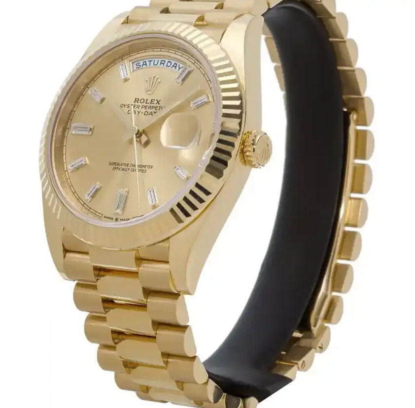 PrestigiousJewellers Day-Date 228238 Champagne Rolex 0531
